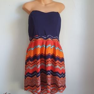 Strapless Summer Dress with pockets